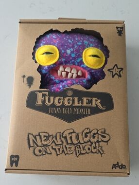 UGG Fuggler Plush Monster in Purple and Yellow